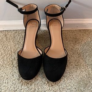 A New Day Black Mary Jane Heels